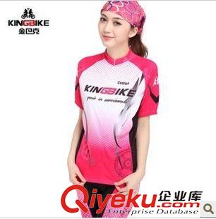 短袖套裝 KINGBIKE金巴克 夏季女款短袖套裝-飛馳 時尚吸濕排汗 自行車服裝