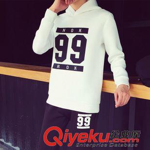 2015年秋裝新品 丹依奴 2015秋季男士衛衣套裝 日系復古店主風運動套裝男裝潮原始圖片2