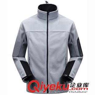 抓絨/軟殼衣褲 v3v戶外搖粒男款抓絨衣透氣保暖排汗透濕沖鋒衣內膽18035原始圖片3