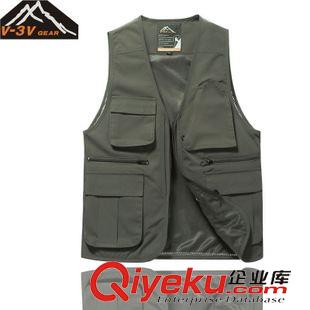 羽絨/棉服/馬甲 v3v戶外男女情侶款 馬甲 保暖棉服 防風防水批發18007