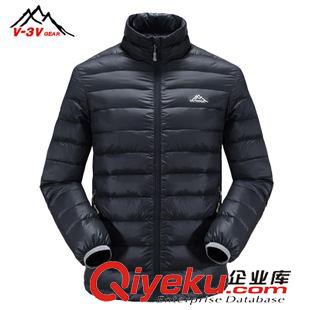 羽絨/棉服/馬甲 v3v戶外秋冬休閑新款男式羽絨服超輕保暖白鴨絨男士羽絨服5192原始圖片3