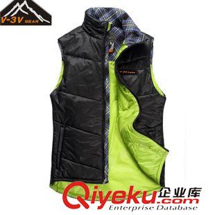 羽絨/棉服/馬甲 v3v戶外新款男式棉衣休閑馬甲 男馬甲外套 2107原始圖片2