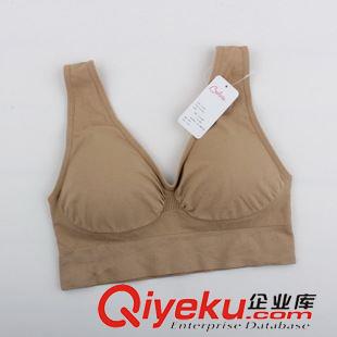 無縫文胸，運動文胸 多色瑜伽跑步背心式女士內衣無鋼圈高強度少女運動文胸 無花邊原始圖片2