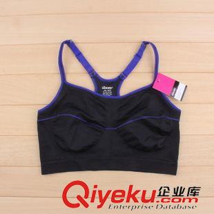 無縫文胸，運動文胸 tj外貿原單 女士工字瑜伽短背心 運動跑步雙層背心 無鋼圈背心原始圖片2