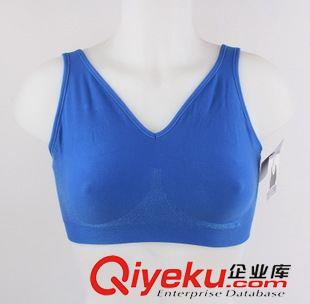 無(wú)縫文胸，運(yùn)動(dòng)文胸 tj法國(guó)原單 女士亮光絲雙層運(yùn)動(dòng)文胸 加大碼媽咪孕婦速干內(nèi)衣原始圖片2