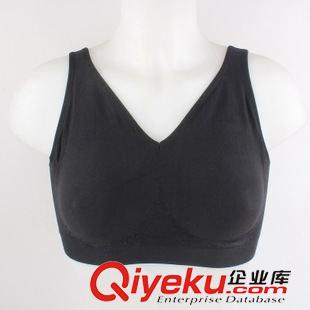 無(wú)縫文胸，運(yùn)動(dòng)文胸 tj法國(guó)原單 女士亮光絲雙層運(yùn)動(dòng)文胸 加大碼媽咪孕婦速干內(nèi)衣原始圖片3