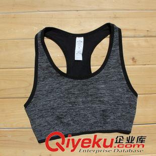 無縫文胸，運動文胸 tj供應(yīng)SPALDING 女士瑜伽短背心 運動跑步雙層背心 無鋼圈背心原始圖片2