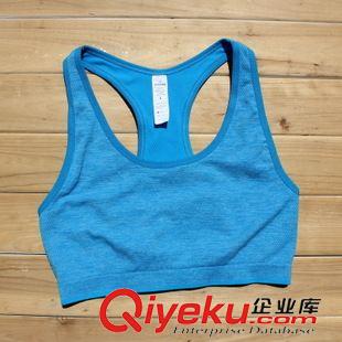 無縫文胸，運動文胸 tj供應(yīng)SPALDING 女士瑜伽短背心 運動跑步雙層背心 無鋼圈背心原始圖片3