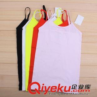 吊帶 外貿(mào)品牌tj歐美尾單萊卡棉 高彈舒適透氣多色平板女士吊帶批發(fā)