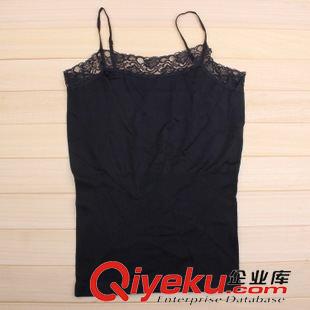 吊帶 外貿品牌tj歐美尾單萊卡棉 高彈舒適透氣收腰蕾絲 女士吊帶批發原始圖片2