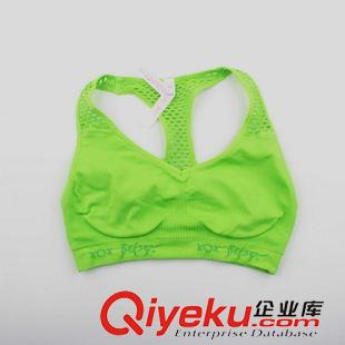 10月新品 新款美國(guó)品牌 女士多帶帶胸墊百搭短背心 專業(yè)防震速干運(yùn)動(dòng)短文胸原始圖片3