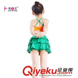 兒童舞蹈服 {zx1}款兒童舞蹈服 拉丁舞服裝 練功服表演服裝 拉丁舞裙011原始圖片3