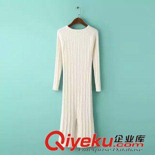 9月23號(hào) 周三上新 BC2015秋冬新女裝修身長(zhǎng)袖中長(zhǎng)款針織衫套頭毛衣連衣裙包臀打底裙原始圖片2