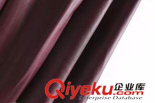 9月22號(hào) 周二上新 7-3秋季新款2015歐美風(fēng) 時(shí)尚長(zhǎng)款荷葉袖寬松顯瘦PU皮連衣裙皮裙潮原始圖片2