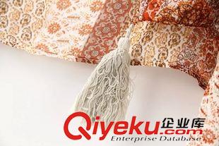 9月4號(hào) 周五上新 OZZ歐洲站2015秋季新款歐美風(fēng)七分袖印花和服開(kāi)衫外套 防曬披肩女原始圖片3