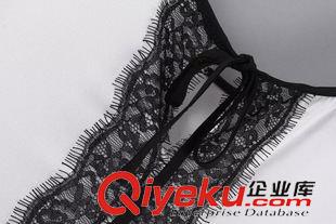 背心 吊帶 CC 2015夏季新 歐美風時尚蕾絲裝飾吊帶衫背心短款雪紡衫上衣女原始圖片3