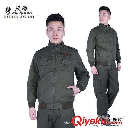 戰(zhàn)功王系列 戰(zhàn)功王9832春秋冬夾克男裝軍迷戶外服裝軍綠色棉工裝休閑上衣