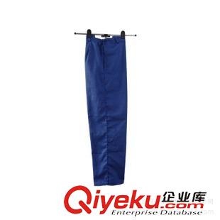 普通滌卡工作服 勞保工作服夏季長袖廠服工作服灰領(lǐng)藍底作服勞保套裝廠家批發(fā)原始圖片3