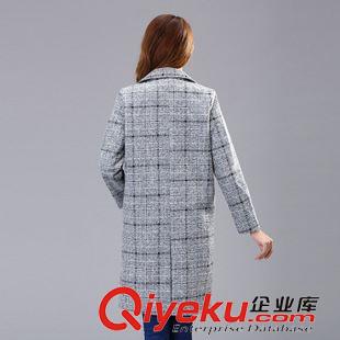 10月7號(hào) 2015秋冬新品 呢子大衣女毛呢中長(zhǎng)款外套韓版 毛呢外套