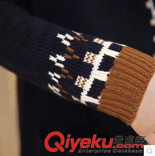 9月9日 2015秋季新款韓版外搭學(xué)院中長(zhǎng)款羊毛百搭開衫毛衣女裝外套原始圖片2