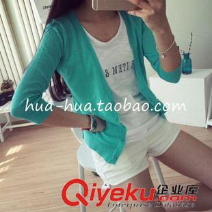 吊帶 小背心 裹胸 2015夏裝新款韓國百搭 竹節棉字母百搭無袖打底背心女原始圖片3