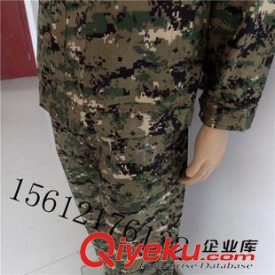 迷彩服 斜紋綠電子迷彩服。軍訓服，工作服，原始圖片2