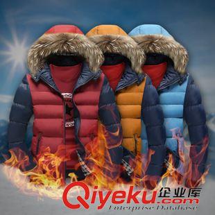 棉衣 男士棉衣2015冬季新款潮 棉服男青年運(yùn)動羽絨棉防寒服連帽外套