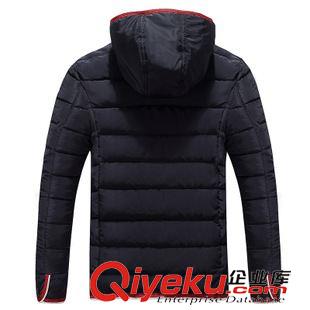 棉衣 男士棉衣2015冬季新款潮 棉服男青年運(yùn)動羽絨棉防寒服連帽外套原始圖片2