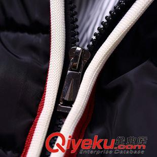 棉衣 男士棉衣2015冬季新款潮 棉服男青年運(yùn)動羽絨棉防寒服連帽外套原始圖片3