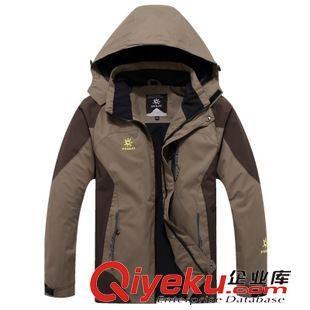 沖鋒衣 批發新款春秋zp沖鋒衣防風防水服 情侶女加肥加大碼戶外登山服原始圖片2