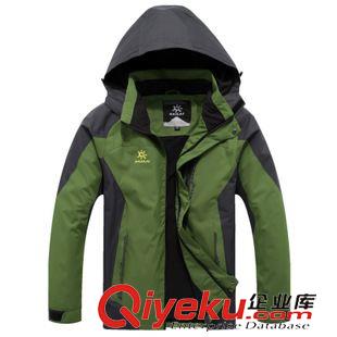 沖鋒衣 批發新款春秋zp沖鋒衣防風防水服 情侶女加肥加大碼戶外登山服原始圖片3