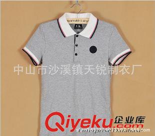 polo衫 廣州秋季工作服T 恤廠家定做 個(gè)性t恤定制廠家 天銳服裝制衣廠原始圖片3