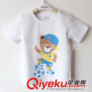 童裝 2015外貿(mào)夏季童裝批發(fā)純棉童T恤爆款兒童短袖T恤卡通半袖廠家定做原始圖片3