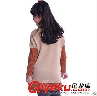 女童毛衣 高品質童裝女童秋裝2014潮兒童毛衣時尚女童毛衣針織衫原始圖片3
