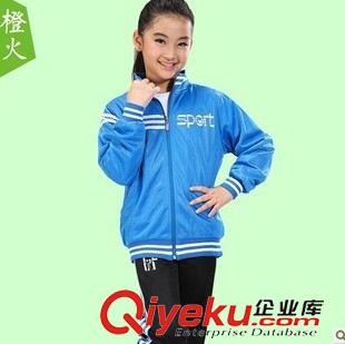經(jīng)典運(yùn)動(dòng) 女童裝套裝2013春秋裝女童運(yùn)動(dòng)套裝兒童運(yùn)動(dòng)服兩件套長(zhǎng)褲長(zhǎng)袖開(kāi)衫原始圖片3