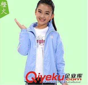 經(jīng)典運(yùn)動 兒童女裝女童開衫薄款小孩衣服秋裝女大童運(yùn)動上衣潮原始圖片2