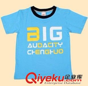 休閑運(yùn)動(dòng) 夏裝衣服大童T恤男童短袖純棉小孩衣服品牌童裝寬松原始圖片3
