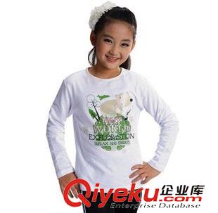女童長袖T恤 春秋裝童裝清倉小孩衣服女童長袖T恤純棉兒童女裝原始圖片2
