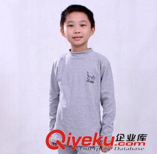 女童長(zhǎng)袖T恤 2013兒童保暖內(nèi)衣男童女童純棉睡衣原始圖片2