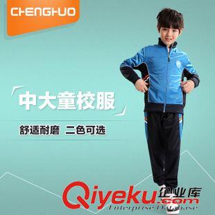 校服定制 深圳中學(xué)校服兒童秋季校服套裝 秋冬男女長袖套裝校服小學(xué)生班服原始圖片2