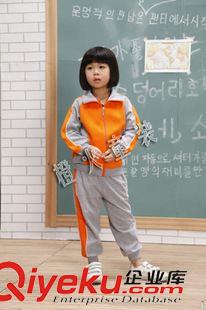 活動服定制 學生校服/春秋季幼兒園園服/厚款套裝兒童運動服訂做