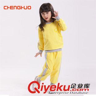 幼兒園服定制 橙火2015新款幼兒園園服春裝 小學(xué)生校服運(yùn)動(dòng)春秋款 兒童套裝定制原始圖片3