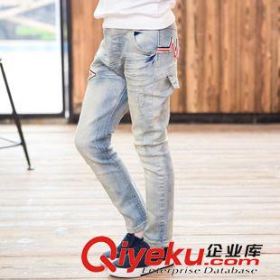 ╟ 褲子 男童牛仔褲夏款 童裝2015春秋新款兒童褲子寶寶男童長(zhǎng)褲韓版潮原始圖片2