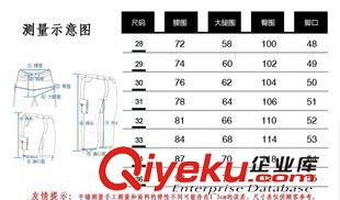 tj品夏季 2013夏季新款男式水洗中褲男士休閑短褲刺繡七分褲純棉五分褲批發(fā)原始圖片2