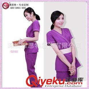 美容師工作服 深圳廠家定做加工美容師工作服、桑拿技師工作服、足浴技師工作服原始圖片2