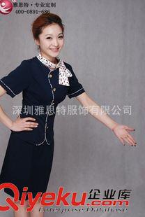 服務(wù)員工作服 深圳廠家定做jdfw員工作服、復(fù)古式j(luò)dfw員工作服原始圖片3