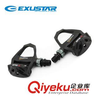 浩捍 臺灣EXUSTAR浩捍 E-PR200公路自行車自鎖腳踏 超輕軸承l(wèi)ook鎖踏原始圖片2