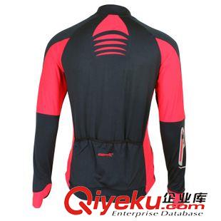 騎行服 Santic森地客 秋冬騎行服 加百利保暖抓絨夾克環(huán)指長袖騎行服 男原始圖片3