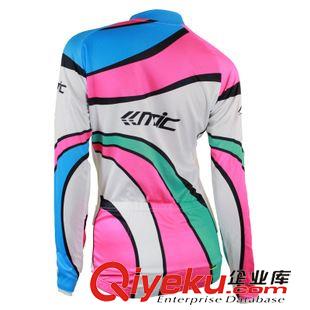騎行服 Santic/森地客 長(zhǎng)袖騎行服 女 透氣防曬單車(chē)服自行車(chē)服上衣 流年原始圖片3