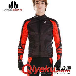 騎行服 速盟 LANCE SOBIKE 秋冬長袖抓絨騎行服套裝-臉譜 保暖騎行服套裝原始圖片2